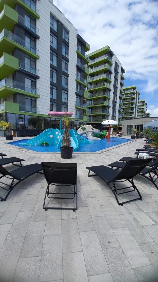 Apartament Melissa Alezzi Beach Resort Spa Năvodari Exterior foto