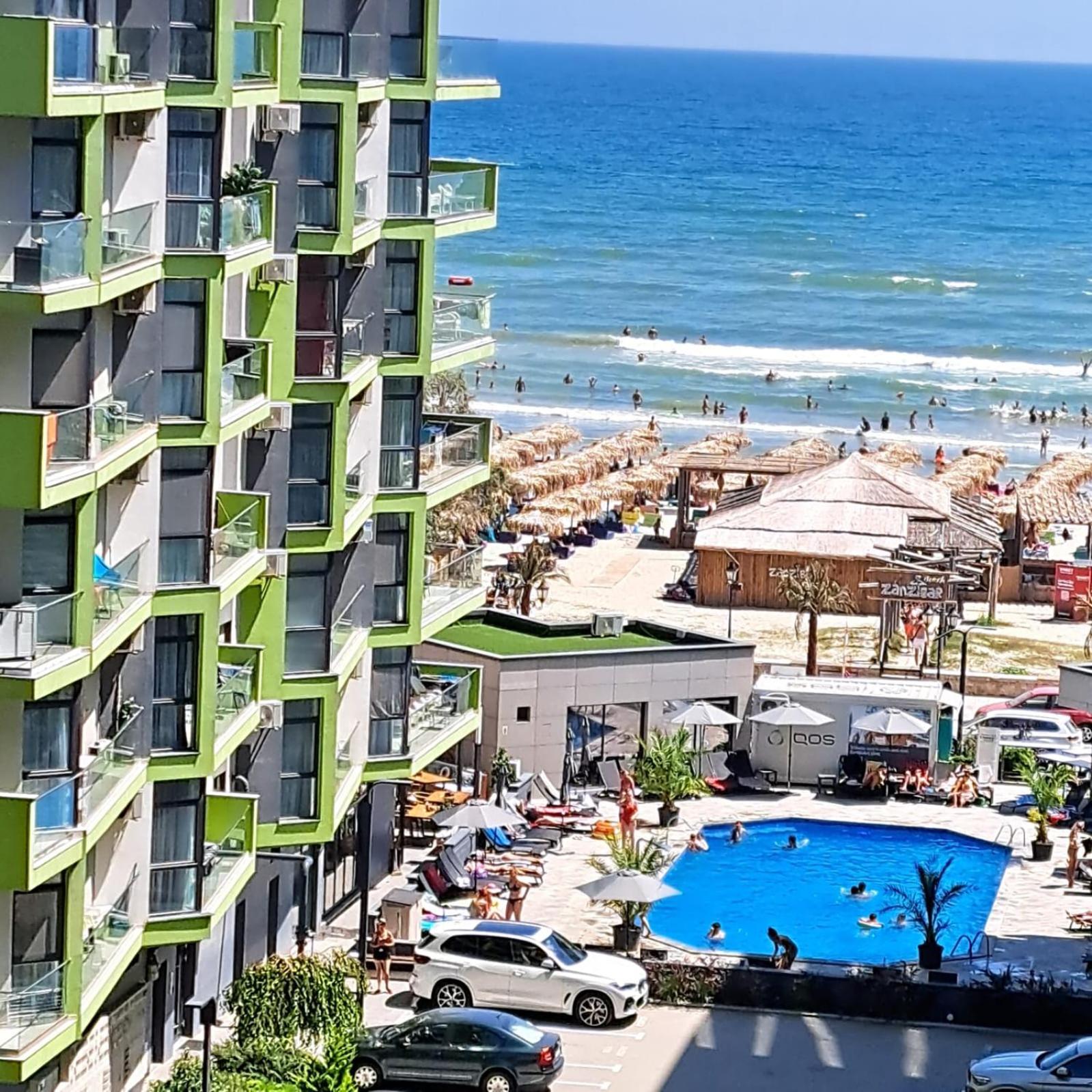 Apartament Melissa Alezzi Beach Resort Spa Năvodari Zimmer foto