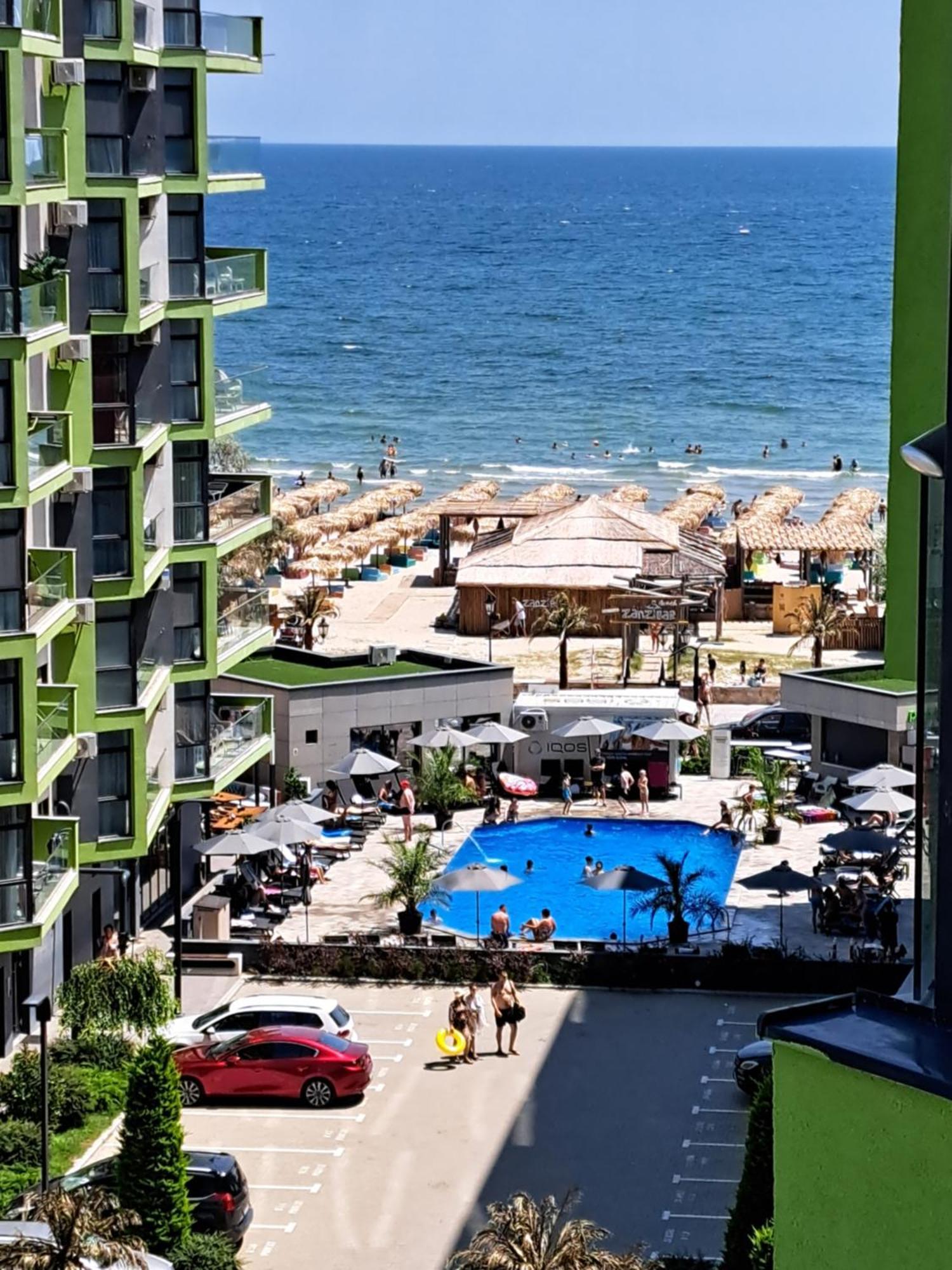 Apartament Melissa Alezzi Beach Resort Spa Năvodari Zimmer foto